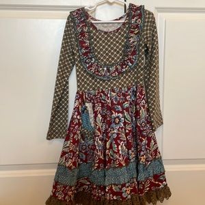 Mustard pie dress size 5